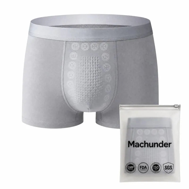 Machunder™ 💪 Male Vitality & Performance Support🔥 Men’s Fat-Burning Slimming Boxer Briefs