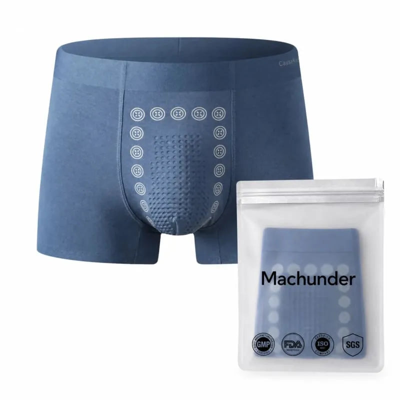 Machunder™ 💪 Male Vitality & Performance Support🔥 Men’s Fat-Burning Slimming Boxer Briefs