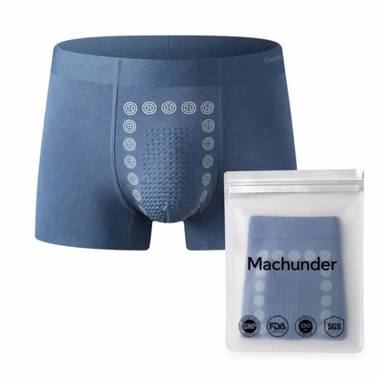 Machunder™ 💪 Male Vitality & Performance Support🔥 Men’s Fat-Burning Slimming Boxer Briefs