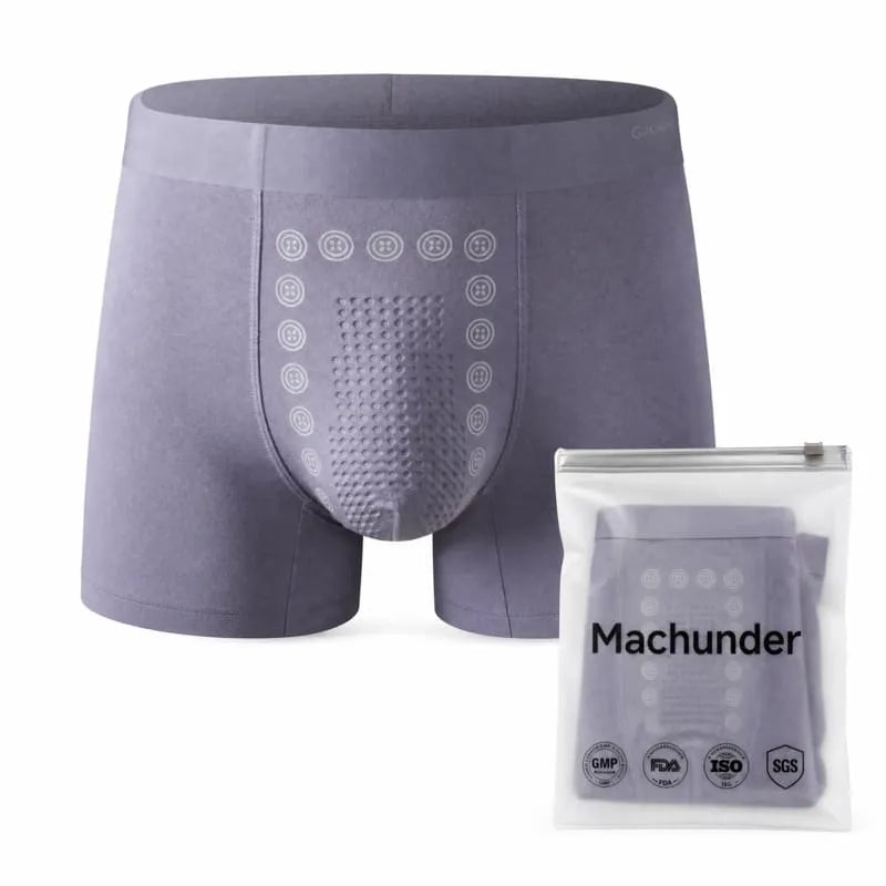 Machunder™ 💪 Male Vitality & Performance Support🔥 Men’s Fat-Burning Slimming Boxer Briefs