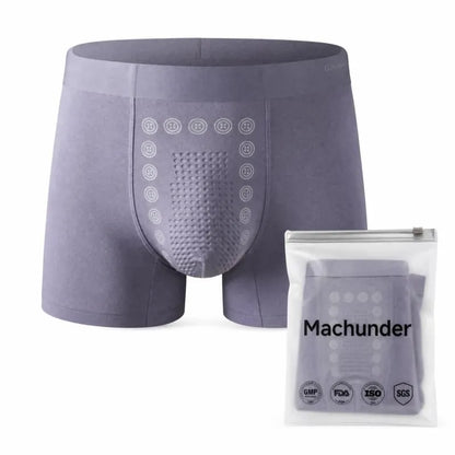 Machunder™ 💪 Male Vitality & Performance Support🔥 Men’s Fat-Burning Slimming Boxer Briefs