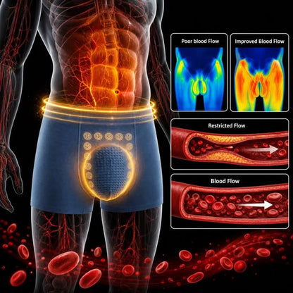 Machunder™ 💪 Male Vitality & Performance Support🔥 Men’s Fat-Burning Slimming Boxer Briefs
