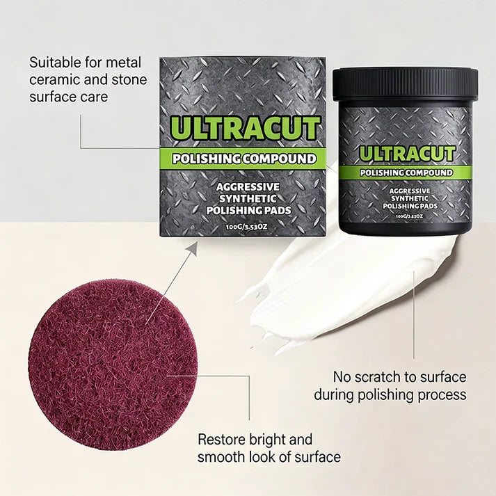 🎁BUY 2 GET 1 FREE ✨ Polish with Pad All-in-One Surface Restoration Polish with Pad