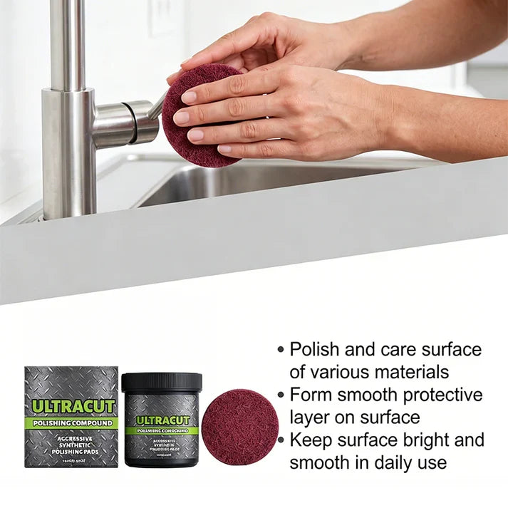 🎁BUY 2 GET 1 FREE ✨ Polish with Pad All-in-One Surface Restoration Polish with Pad